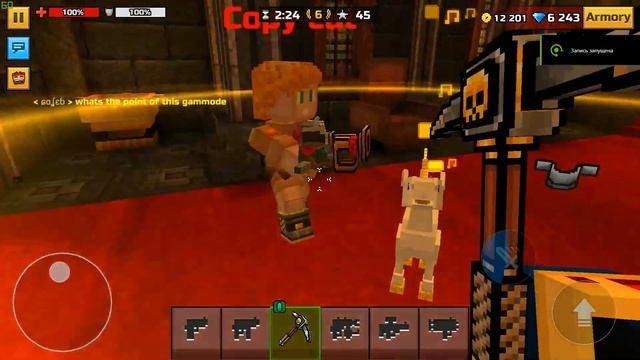 Raccoon with a Pipe VS Gold Fever - Pixel Gun 3D смотреть онлайн