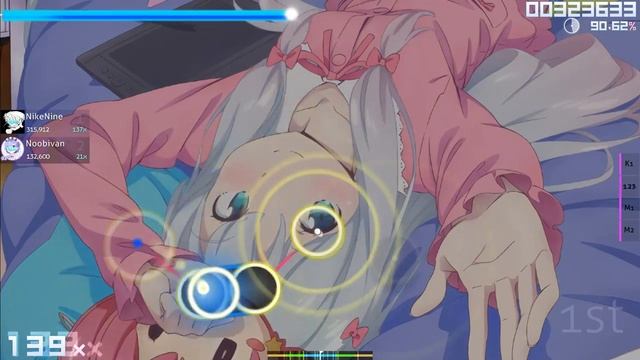 Hitorigoto -TV MIX- OSU (карта в описание) смотреть онлайн