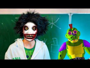 ДЖЕФ УБИЙЦА и АНИМАТРОНИКИ! Все серии ПОДРЯД!