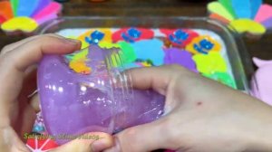 РАЗНОЦВЕТНЫЙ ПИНКФОНГ! Смешиваем случайный ЛАЙМ с ПИГМЕНТАМИ! Расслабляющее видео со слизью