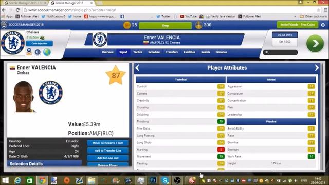 Soccer Manager 2015-CHELSEA CAREER MODE смотреть онлайн