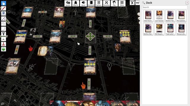Ужас Аркхэма: КИ | Сценарий #7 Восход Чёрных Звезд | Путь в Каркозу | Tabletop Simulator смотреть онлайн