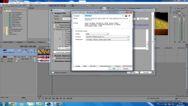 Vegas pro 11: Render settings (games) смотреть онлайн