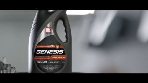 Реклама масла Лукойл Genesis Armortech