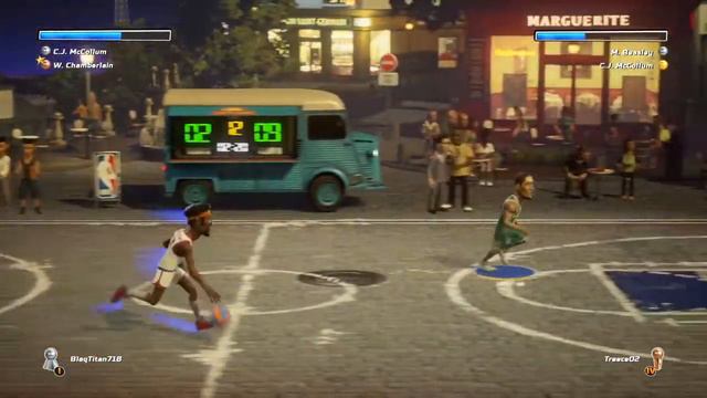 NBA PLAYGROUNDS - FIRST time playing online *Live* PS4 смотреть онлайн