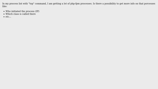 DevOps & SysAdmins: How to get php-fpm details in the process list? смотреть онлайн