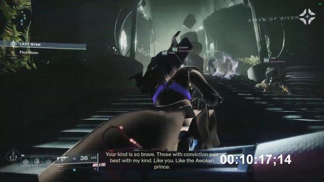 Last Wish Speedrun WR [20:28] by Luminous - Destiny 2 смотреть онлайн