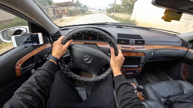 Mercedes-Benz S320 CDI W220 2004 [200HP] - POV Drive