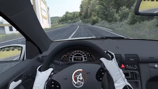 Mercedes-Benz C200 CDI 122hp (2003) смотреть онлайн