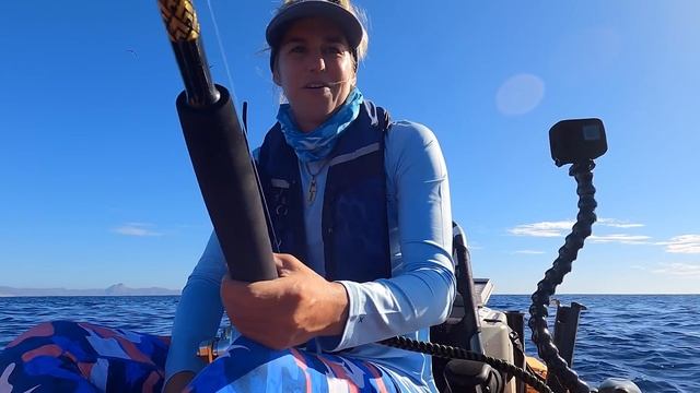 HUGE MARLIN CATCH on a KAYAK! смотреть онлайн
