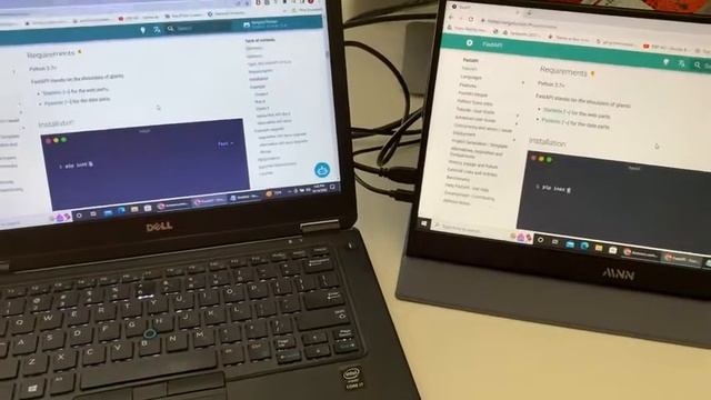 MNN Portable Monitor 15.6inch FHD 1080P Laptop Monitor USB C HDMI Gaming Ultra-Slim IPS Display w/S смотреть онлайн