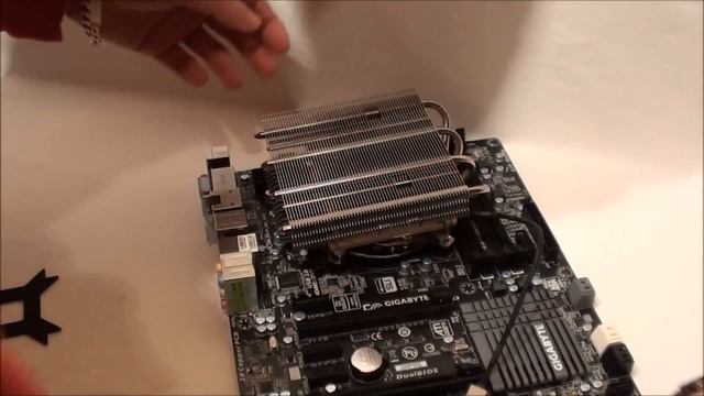 Noctua NH-L12 low profile CPU cooler Intel LGA1155/1156 installation смотреть онлайн