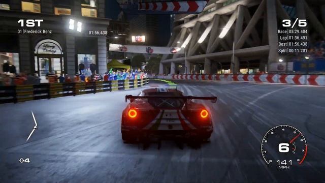 GRID (2019): Ferrari 488 GTE | San Francisco Grand Prix Circuit | DON JOEWON SONG BEAT ME HERE смотреть онлайн