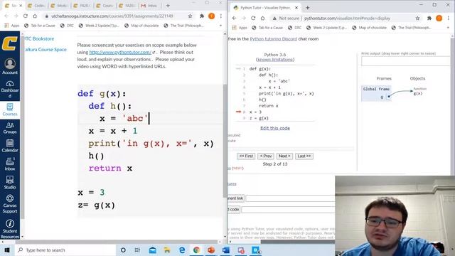 Python tutor problems смотреть онлайн