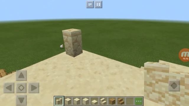#Minecraft//песочный замок///строим вместе со мной смотреть онлайн