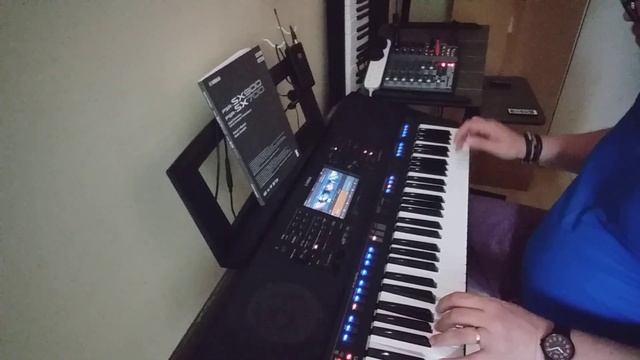 Tango - La cumparsita , PSR SX900 tango classic style . смотреть онлайн