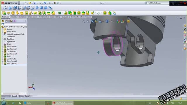 Solidworks tutorials V12 engine | Ep 01 Full HD ? смотреть онлайн