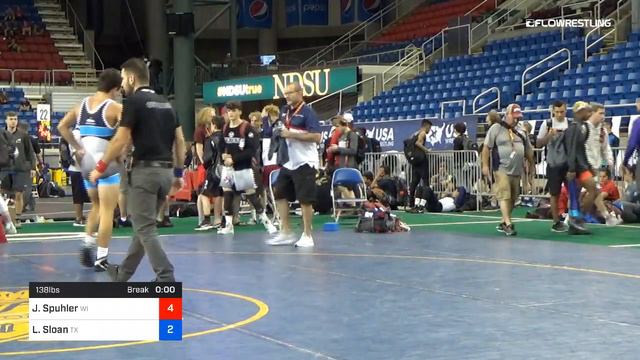138 Lbs Rnd Of 64 Jalen Spuhler Wisconsin Vs Luke Sloan Texas смотреть онлайн