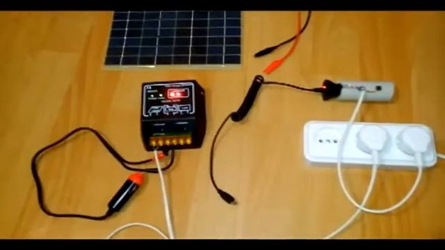самодельный адаптер прикуривателя солнечная электростанция