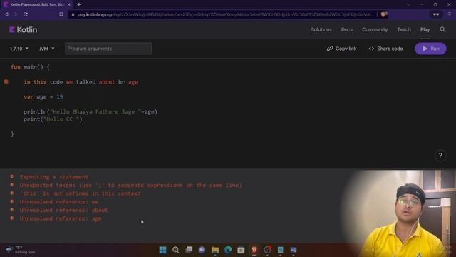 Kotlin basics Pt-1 | Coders Community смотреть онлайн
