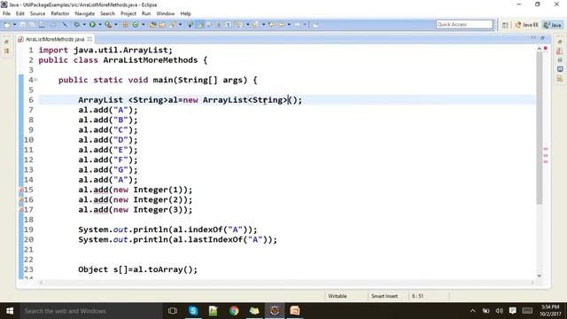 How To Use Classes Under Java.util.List Interface . Explained In Detail смотреть онлайн