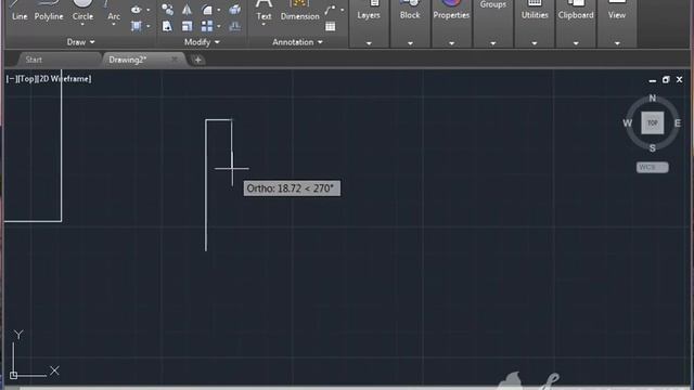 8. AutoCAD exercise #2 смотреть онлайн