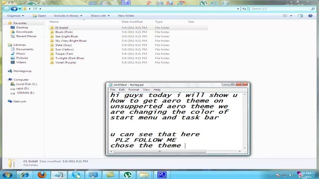 Windows 7 Aero for Unsupported Video Card смотреть онлайн