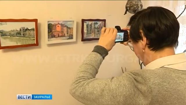 Древо жизни: в Кургане открылась выставка художника Светланы Лаптевой смотреть онлайн