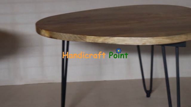 Hair Pin Leg Coffee Table | Triangle Top Coffee Table | Industrial Coffee Table by Handicraft Point смотреть онлайн