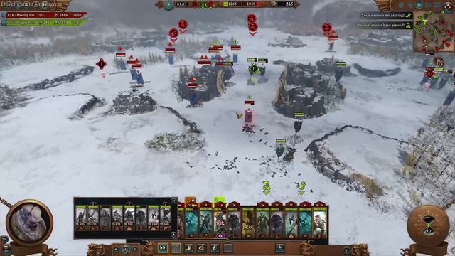 Queen BESS & THE SHADES | Vampire Coast vs Dark Elves - Total War Warhammer 3 смотреть онлайн