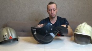 Каска пожарного ШКПС. Helmet firefighter.