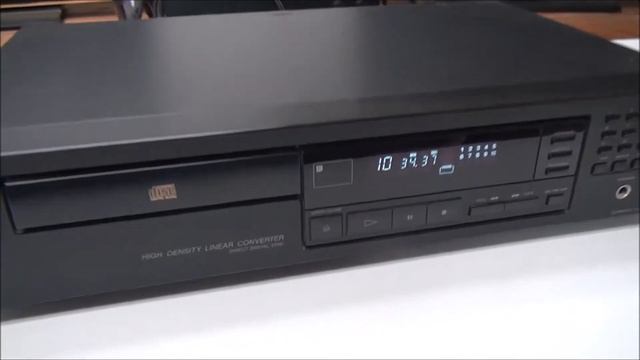 Sony CDP-491 Single Disc Compact Disc CD Player 1-Disk System with Remote смотреть онлайн