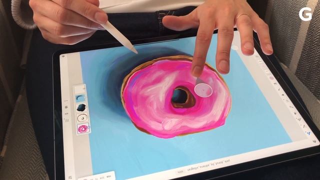 First Look At Adobe Fresco: A New Drawing And Painting App For iPad смотреть онлайн