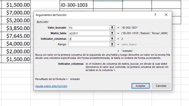 COMO USAR LA FUNCIÓN #BUSCARV EN EXCEL FÁCIL #39 смотреть онлайн