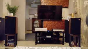SMSL M400+Wharfedale Linton Heritage 85