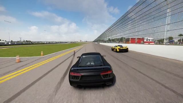 Forza Motorsport 6 Audi R8 V10 Plus S800 2016 @ Daytona Tri Oval vs unbeatables смотреть онлайн