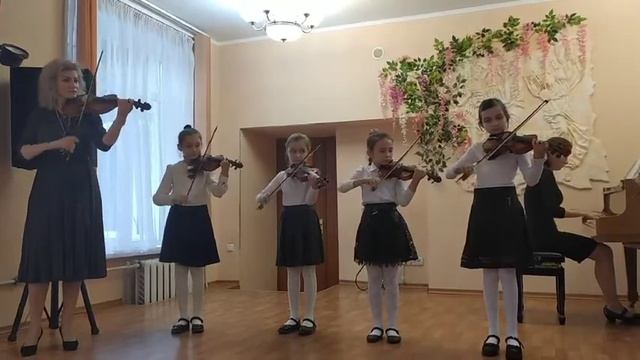 Ансамбль скрипачей - "Мазурка" преподаватель Филизова Е.Р смотреть онлайн