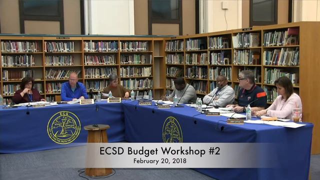 February 20, 2018 - ECSD Budget Workshop #2 смотреть онлайн