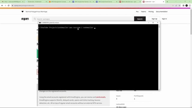 Sending Emails with Multiple Attachments in Node.js using Nodemailer and Amazon SES смотреть онлайн