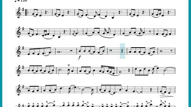 Flowers - Miley Cyrus (Violin Sheet Music) + PDF смотреть онлайн