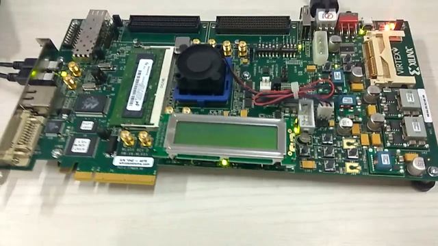 Xilinx virtex-6 ML605 (xc6vlx240t-1f1156) soft core processor (Microblaze) смотреть онлайн