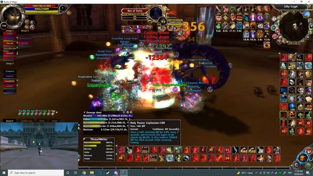 Runes Of Magic - Attempting To Play DPS On Knight/Warrior - Full ToS Run
