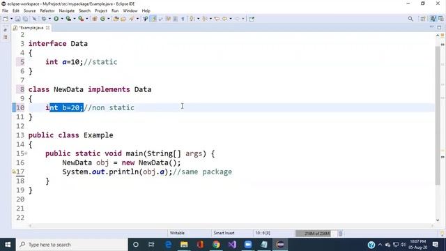 Interface in JAVA Part-2 | Fields | Planet Code смотреть онлайн
