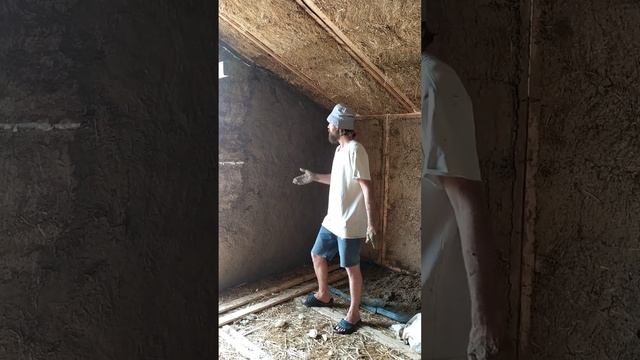 самый дешёвый способ глиняной штукатурки.