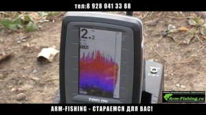 Что показывает эхолот Toslon TF500