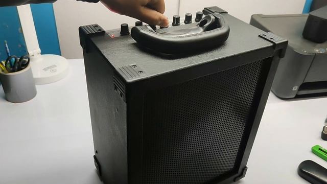 Jaivini Cube SP-40 Bluetooth Speaker with Karoke| Unboxing & Review | смотреть онлайн