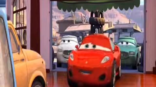 Michael Schumacher's guest apperence in 'cars' смотреть онлайн