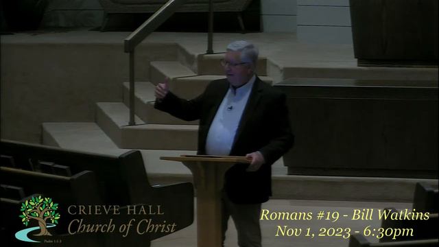 Romans #19 - Bill Watkins - Nov 1, 2023 - 6:30pm смотреть онлайн