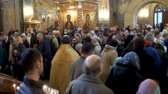 2021.11.21 Собор Архистратига Михаила. Подход к Кресту. смотреть онлайн