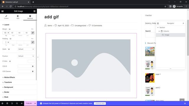 Adding animated GIFs to your WordPress site || How to add GIF to WordPress with Elementor Plugin смотреть онлайн